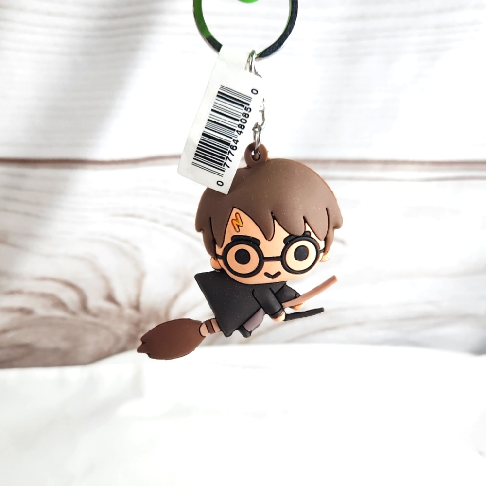 3-D Harry Potter Series 2 Key Ring, Flying on a Broomstick Harry Potter